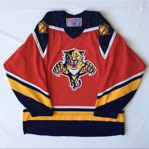 Vintage CCM Florida Panthers Jersey - Mens XL